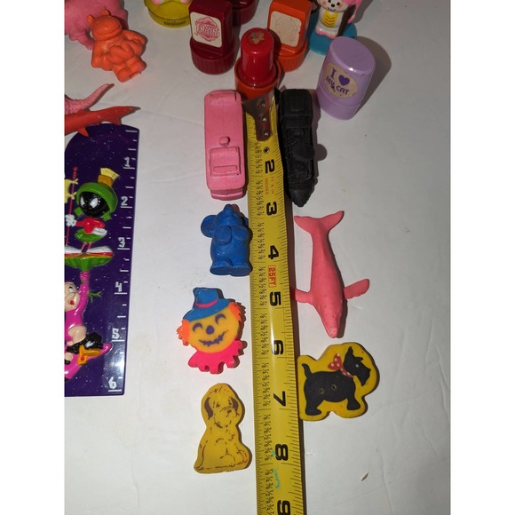 Vintage Lot Pencil Erasers Diener APII Collectible Lisa Frank Hallmark Snoopy - Picture 10 of 11